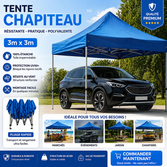 Tente chapiteau 3m