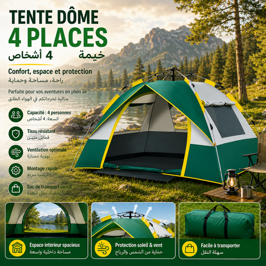 Tente Automatic 4 Places